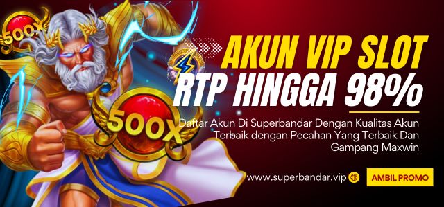 Akun VIP Slot RTP 98.80%