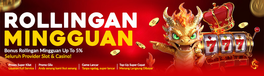 BONUS ROLLINGAN MINGGUAN UP TO 0.75%