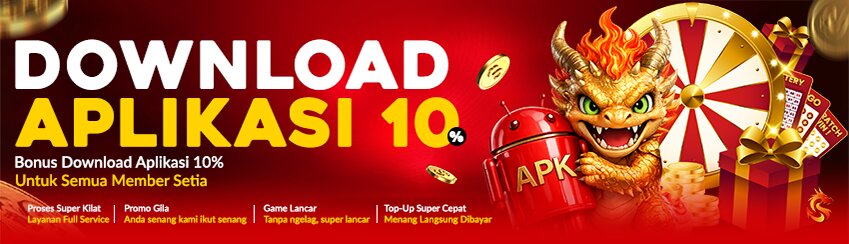 BONUS DOWNLOAD APK DAPAT 10%